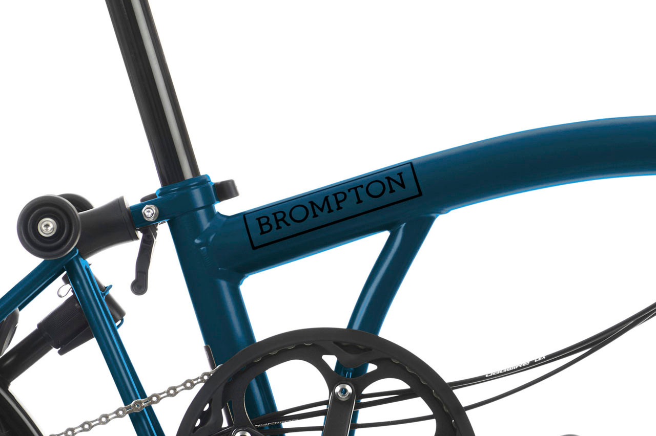 Brompton C Line Urban - Ocean Blue Low