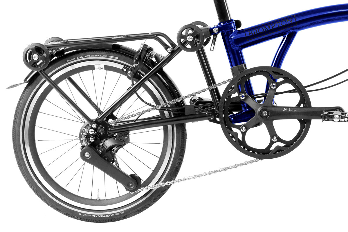 P Line Urban with Roller Frame - 4 Speed | Brompton Bicycle Belgium