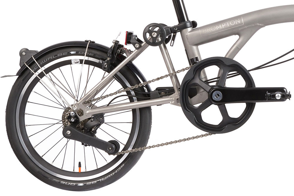 Vélo électrique Pliant Brompton T Line - 4 -vitesses