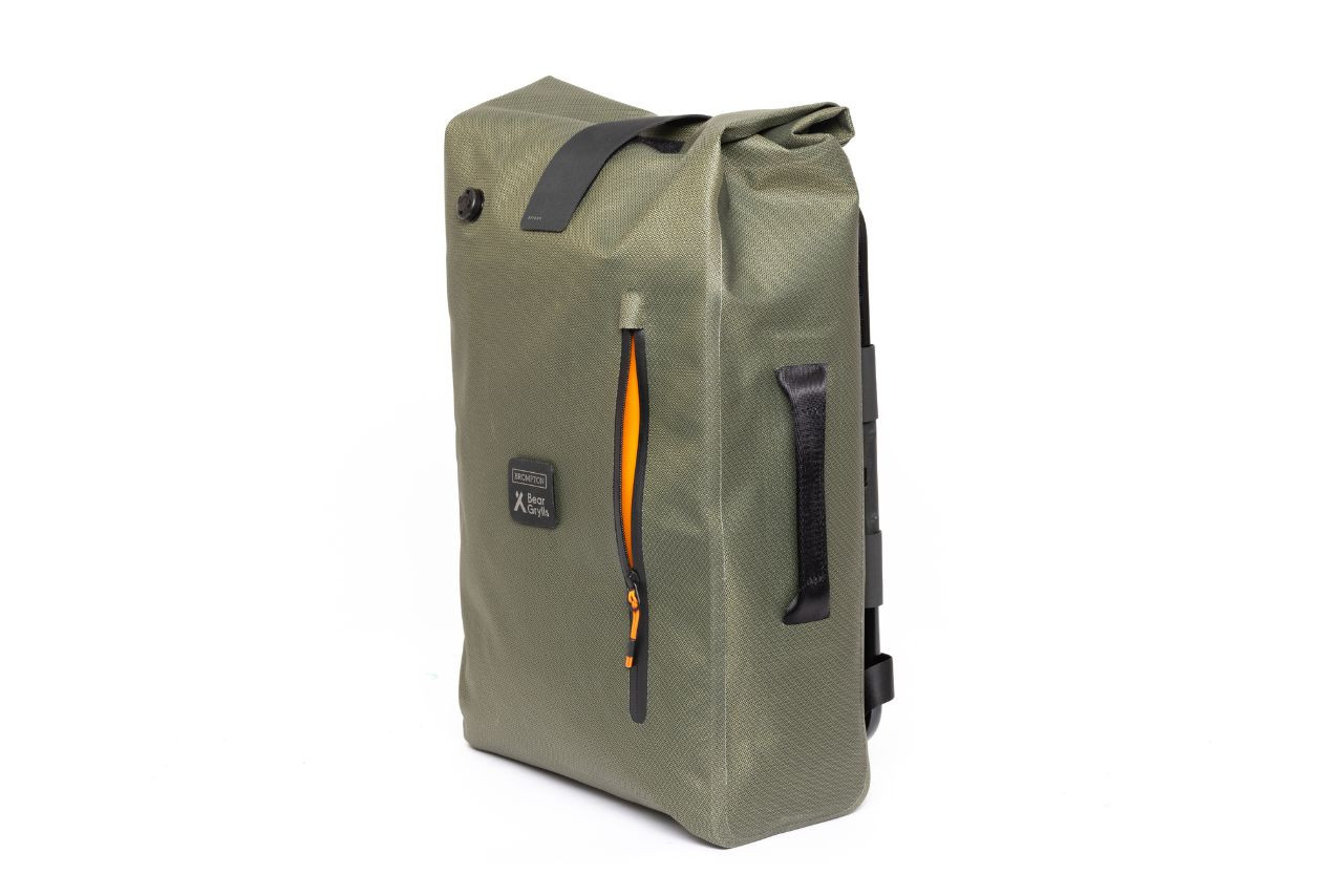 Brompton x Bear Grylls Waterproof Backpack | Brompton Bicycle USA