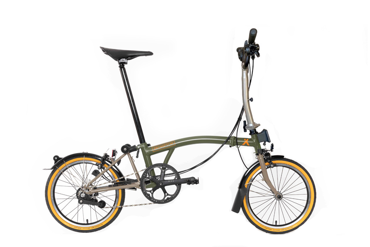 Brompton x Bear Grylls C Line Explore - 6 Speed | Brompton Bicycle USA