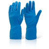 Household Rubber Gloves Blue or Beeswift