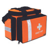 Large Pro First Aid Medical Bag with Shoulder Strap Empty Orange