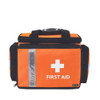 Large Pro First Aid Medical Bag with Shoulder Strap Empty Orange