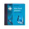 Dependaplast Blue Detectable Plasters Box of 5 Refill Packs of 35 Plasters for Pilfer Proof Dispenser