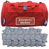 FAQ2008 100 Foil Blankets in Emergency Kit Bag with Shoulder Strap  Zafety Supplies FAQ2008