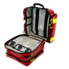 FAK5010 Aerocase EMS Emergency Medical Backpack with AED Storage Wipe Clean PVC Red   HT03-EPMC