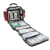 FAK5011 Aerocase First Aid Medical Bag Wall Mounted Drop Down Fold Out Style Red Wipe Clean PVC   HT13-ABL1-R