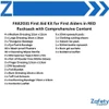 FAK2031 First Aid Kit for First Aiders in Rucksack with Comprehensive Content  Zafety Supplies 
