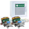 FAQ7101B Trauma Kits X2 in Alarmed First Aid Cabinet Indoor Unlocked Single