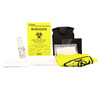 FBF1023Z Body Fluid Disposal Kit 1 Application for Safe Clean Up of Blood, Sick and Urine Zafety with contents laid out