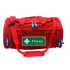 FAK5175RED Large First Aid Bag RED With Shoulder Strap EMPTY 50x28x28cm shoulder strap to the front
