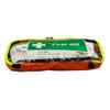 FAK9010P Forestry Personal First Aid Kit for Arborists and Chainsaw Operators in Orange Clear Front Pouch  Zafety Supplies 