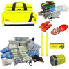 FAK9018 Large Forestry First Aid Kit for Teams of Arborists and Chainsaw Operators in Compact Water Proof PVC Bag Yellow