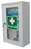 Zafety First Aid Medical Cabinet Lockable Single Door With Clear Front 30x46x14cm