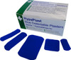 Zafety Blue Plasters Assorted Box of 100 Hypoallergenic Visually Detectable