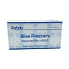 FDR6010P Blue Plasters Assorted Box of 100 Hypoallergenic Visually Detectable  Zafety Supplies 