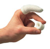 Zafety White FingerBobs for Protecting Fingers Pack of 6