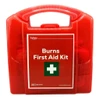 FBU1000P Burns First Aid Kit Small in Wall Mountable Box With Bracket  Zafety Supplies 
