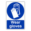 Zafety Wear Gloves Sign Rigid 20x30cm 