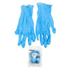 GLD1210P Nitrile Gloves Blue Large 1 pair Individually Packed Gloves  Zafety Supplies 