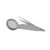 Splinter Tweezers with Magnifier Glass Stainless Steel 7.5cm Length