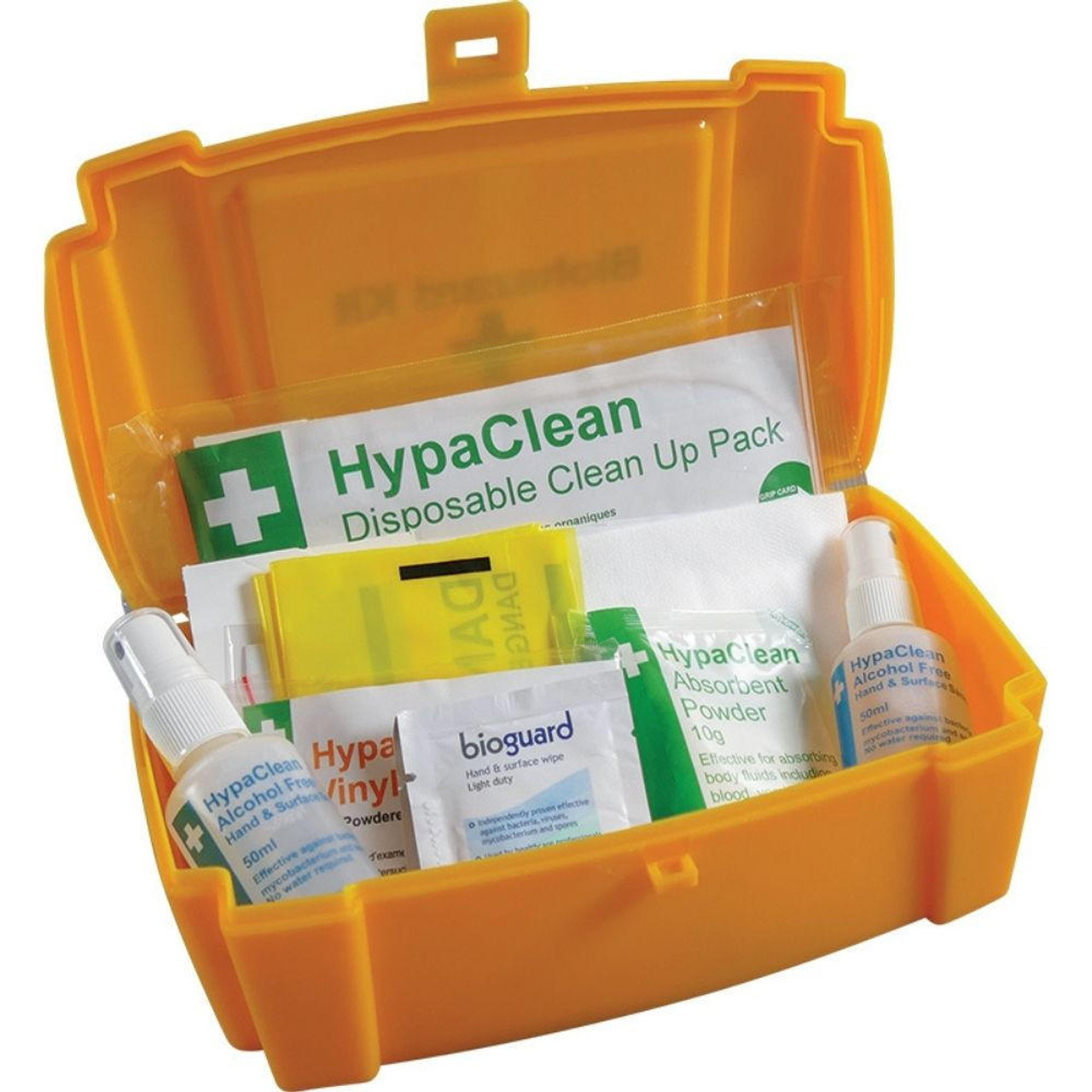 Body Fluid Disposal Clean UP Kit in Box 2 Applications for Blood, Sick and Urine