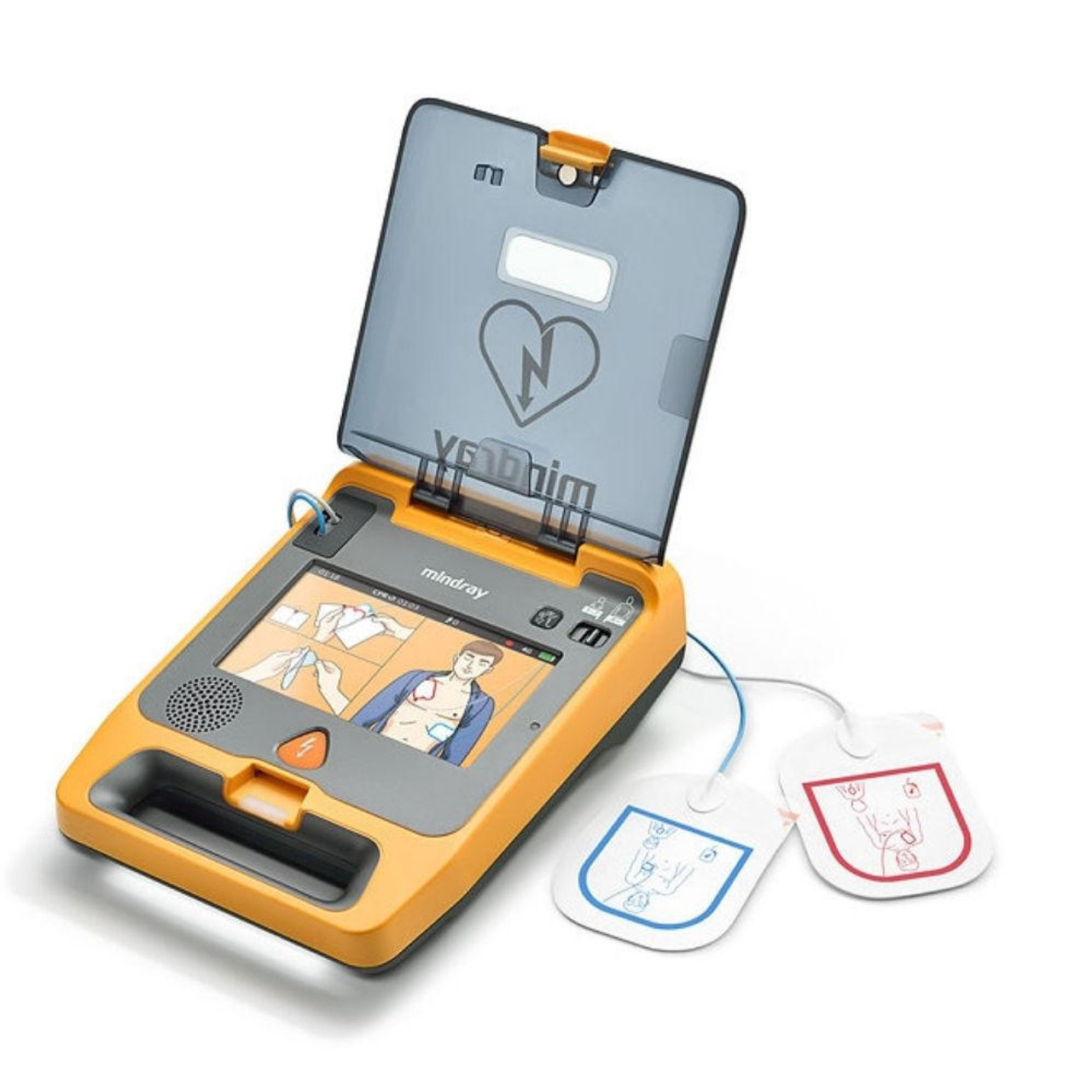  BeneHeart C2 AED Defibrillator Semi Auto with 7" TFT colour screen 