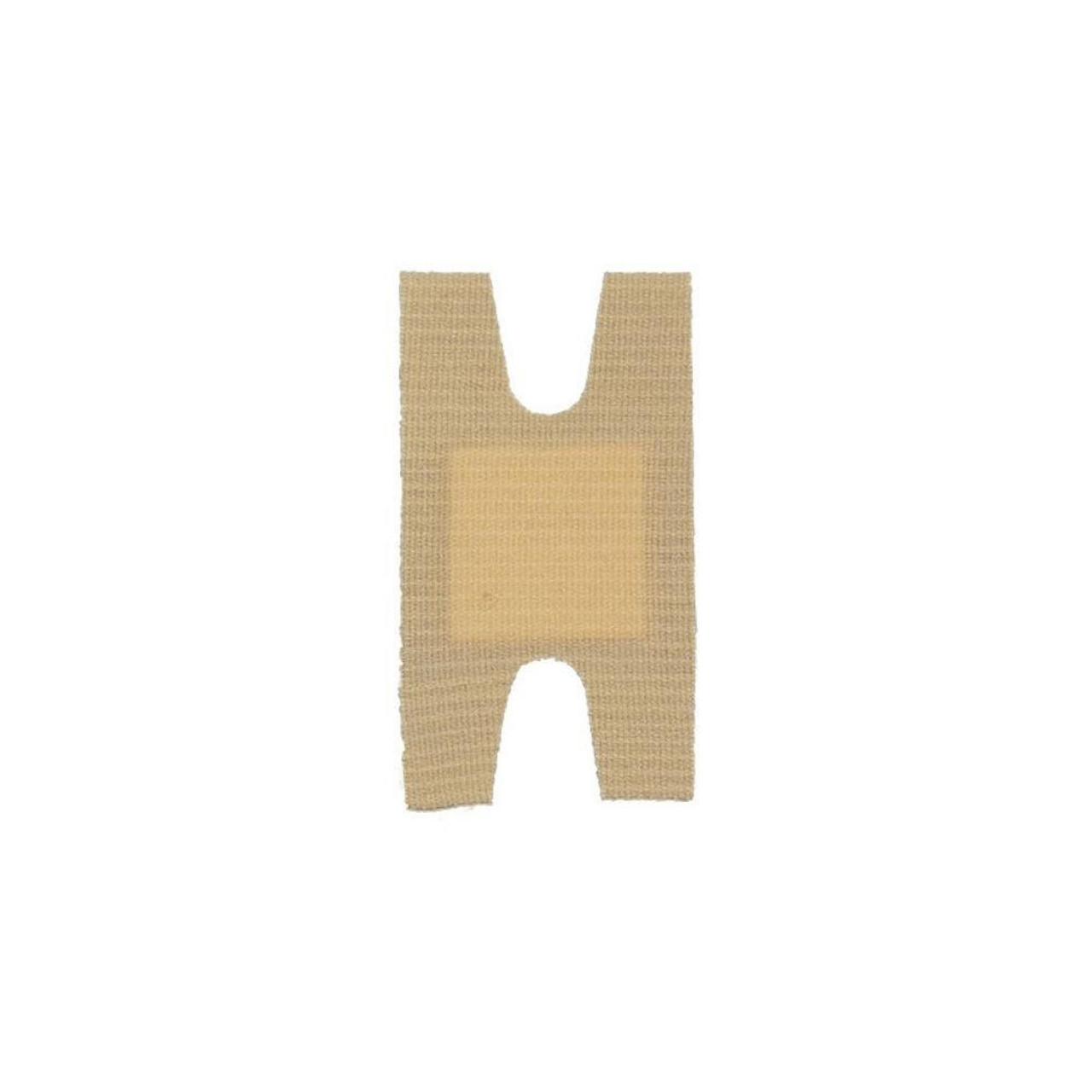 HypaPlast Fabric Plasters Knuckle Shape Box of 100 Hypoallergenic