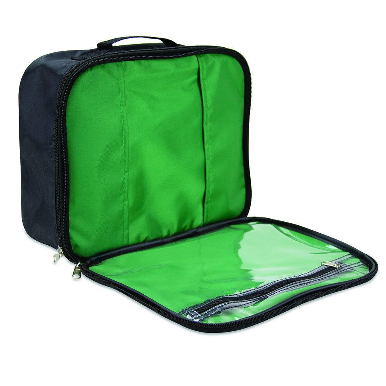 FAK5135 First Aid Grab with Fixed Internal Dividers Multiple Compartments and Shoulder Strap   
