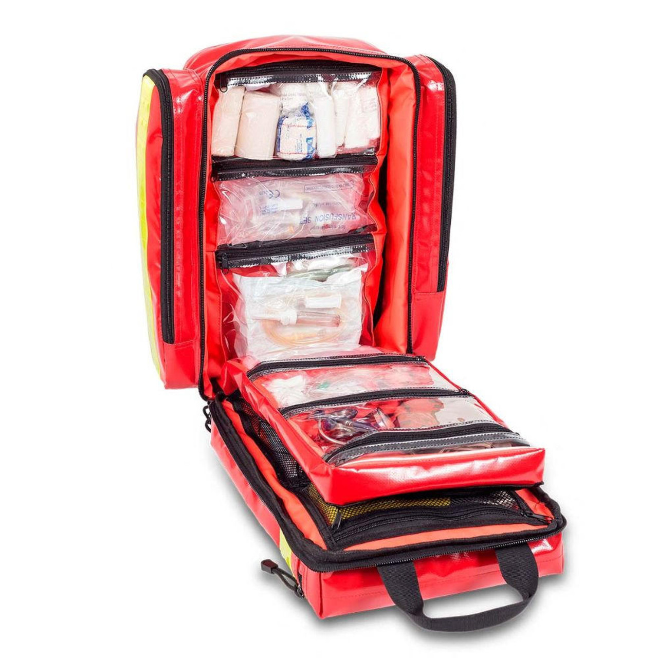  Emergency Medical Rescue Backpack Red PVC 43 Litre 