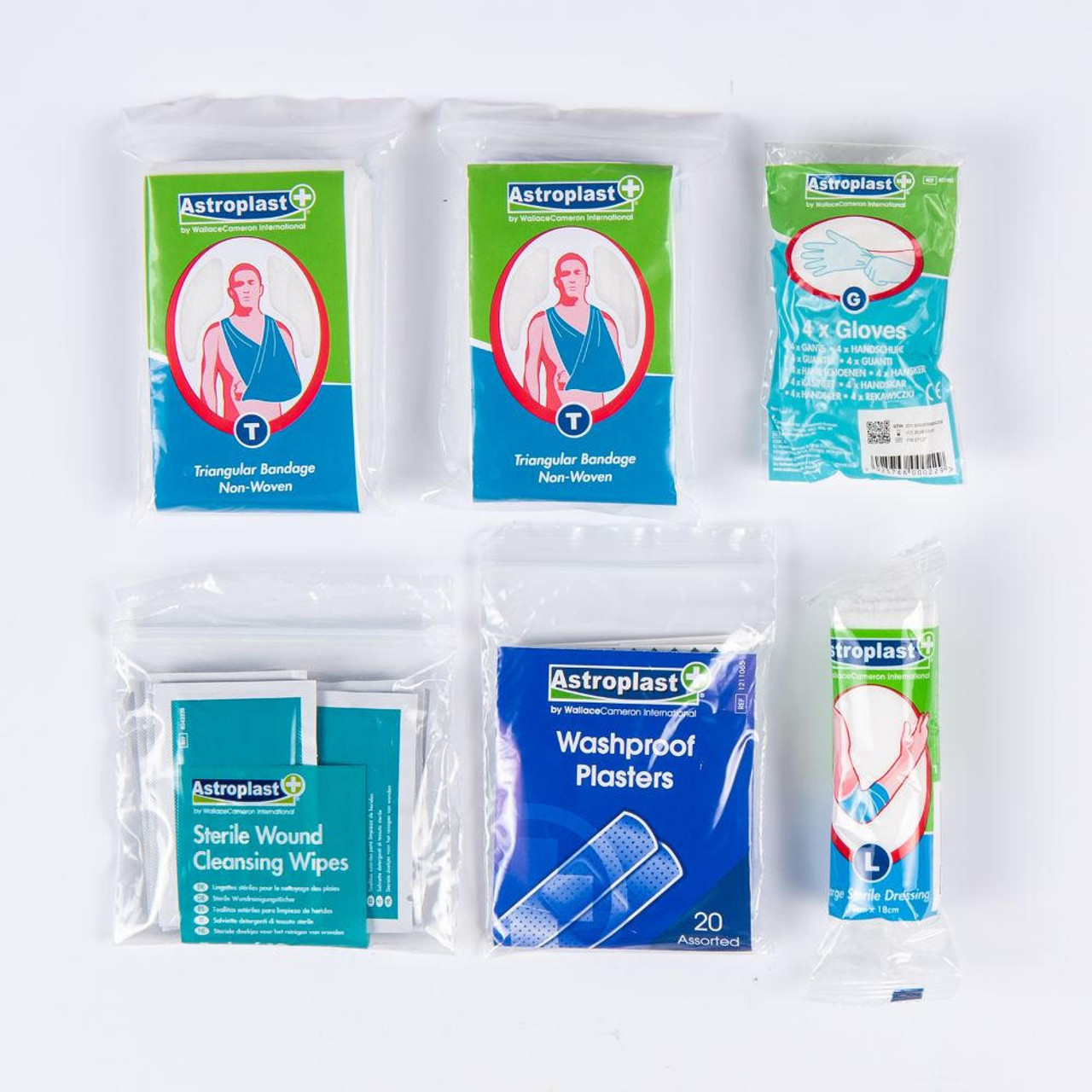  Travel First-Aid Kit for One Person Off Site Lone Worker Piccolo Astroplast 