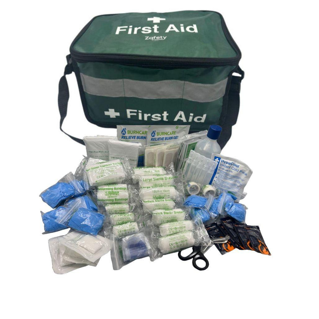 FAK2035 School First Aid Kit in Haversack With Comprehensive Content  Zafety 
