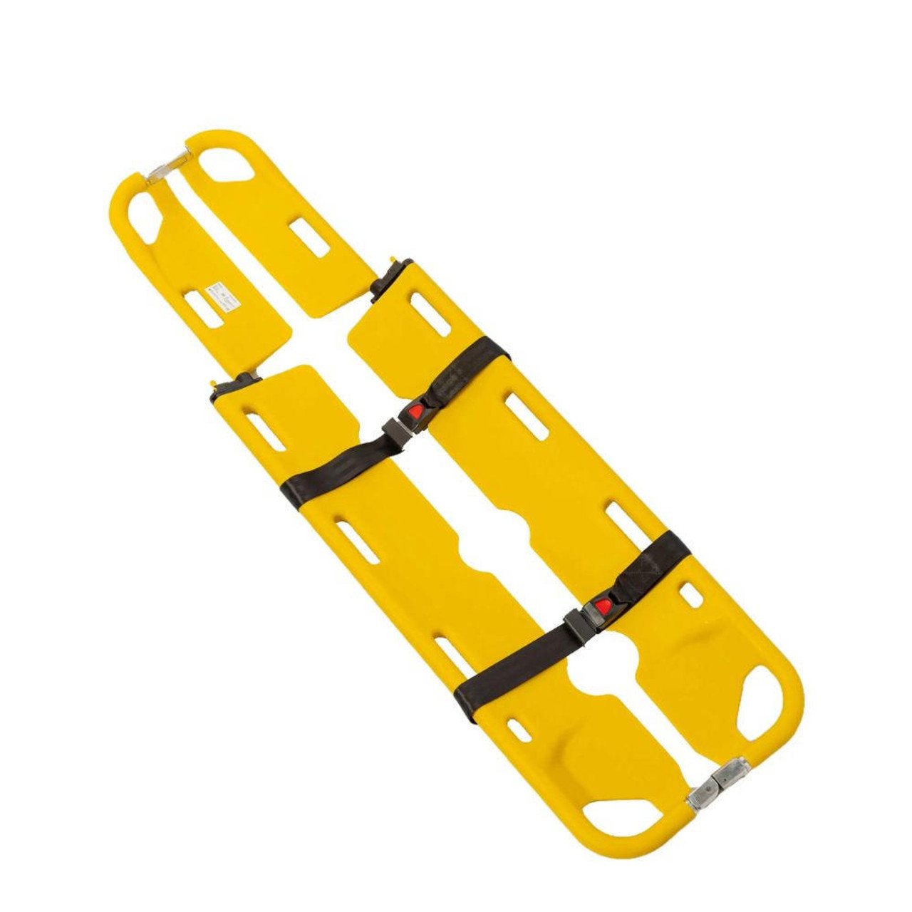 FAQ4579 Scoop Type Stretcher Yellow Two Part for Easy Compact Storage  Zafety 