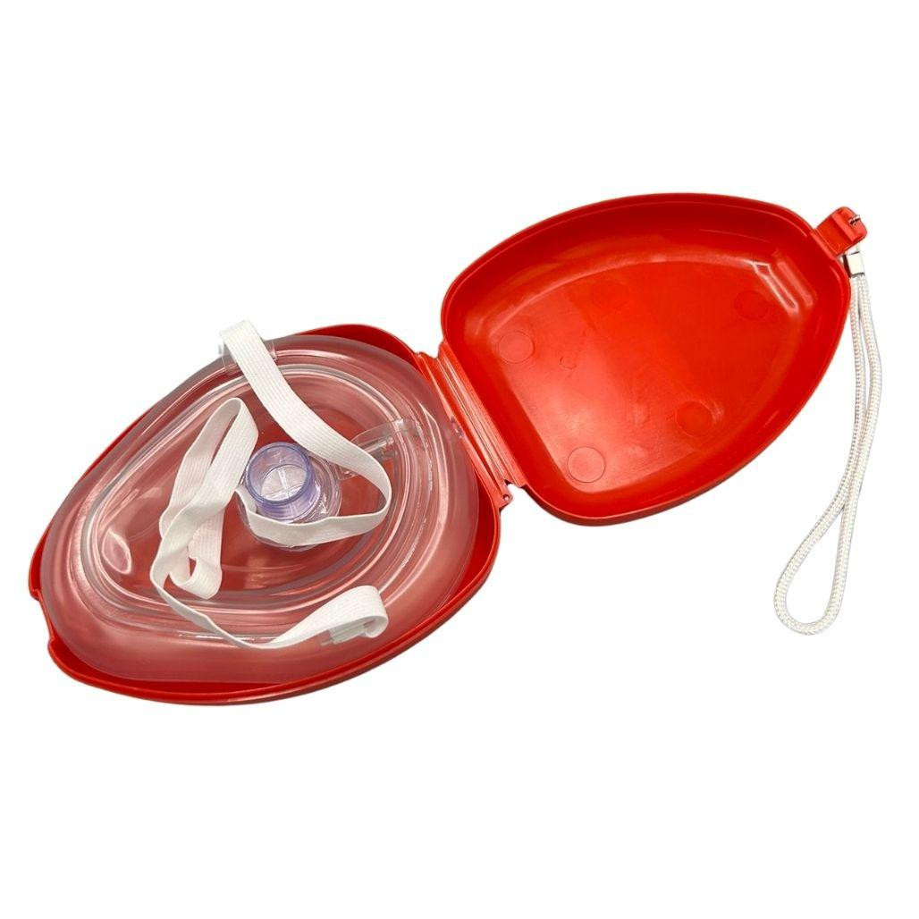 FAQ4003PK50 Pocket Face Mask BOX OF 50 for CPR in Plastic Clamshell Bulk Wholesale Trade  Zafety Supplies FAQ4003PK50