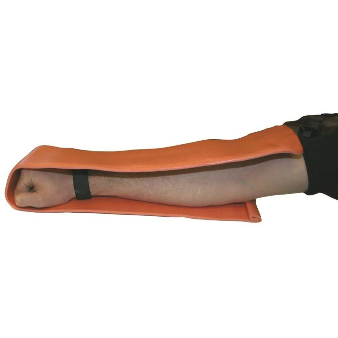 FAQ4597 Flexible Foam Emergency Splint Rolled 90cm Orange   
