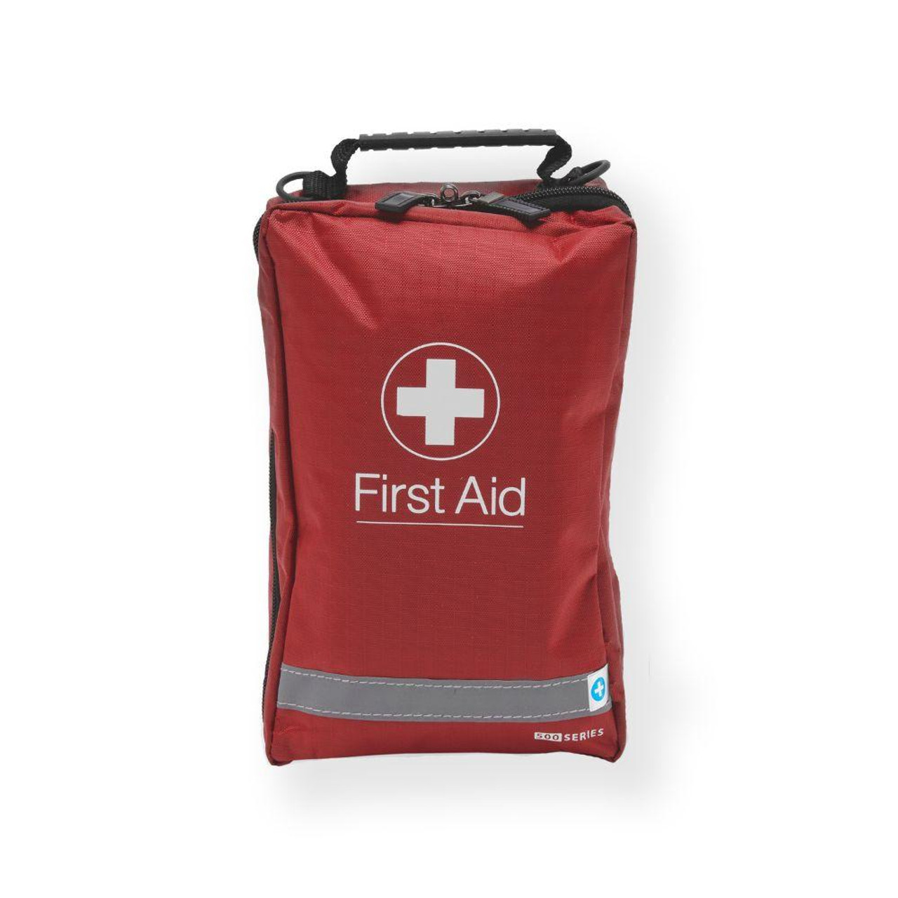 FAK5126RED RED First Aid Pouch Premium  XLarge with Belt Loop Attachment Empty 500 Series 24x15x10cm   