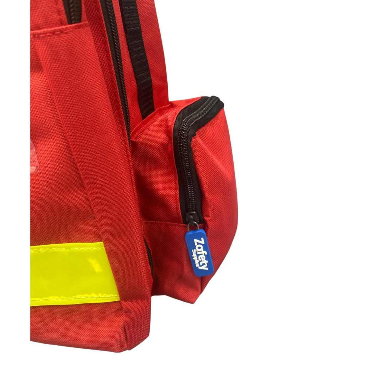 FAK2031RED First Aid Kit for First Aiders in RED Rucksack with Comprehensive Content  Zafety Supplies FAK2031RED