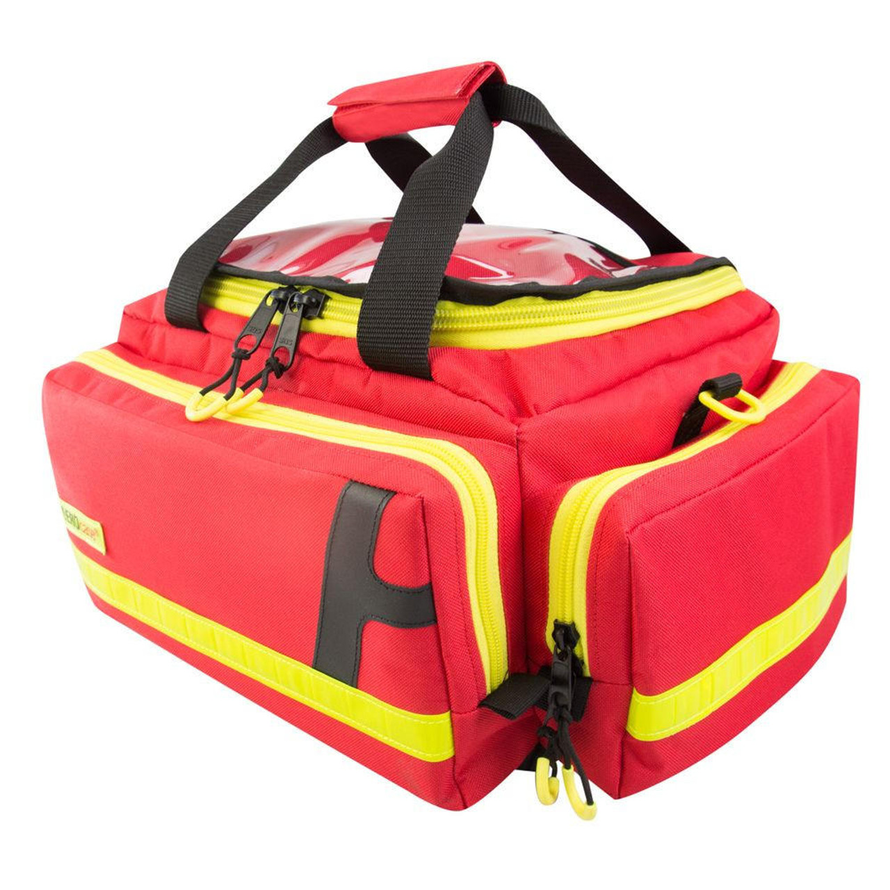 Aerocase Emergency Medical Bag Red Polyester Medium 18 Litre Empty 
