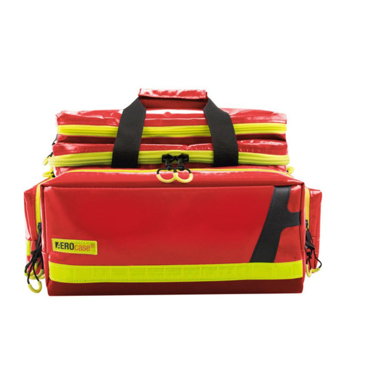 Aerocase Emergency Medical Bag Red Wipe Clean PVC Large 28 Litre Empty 