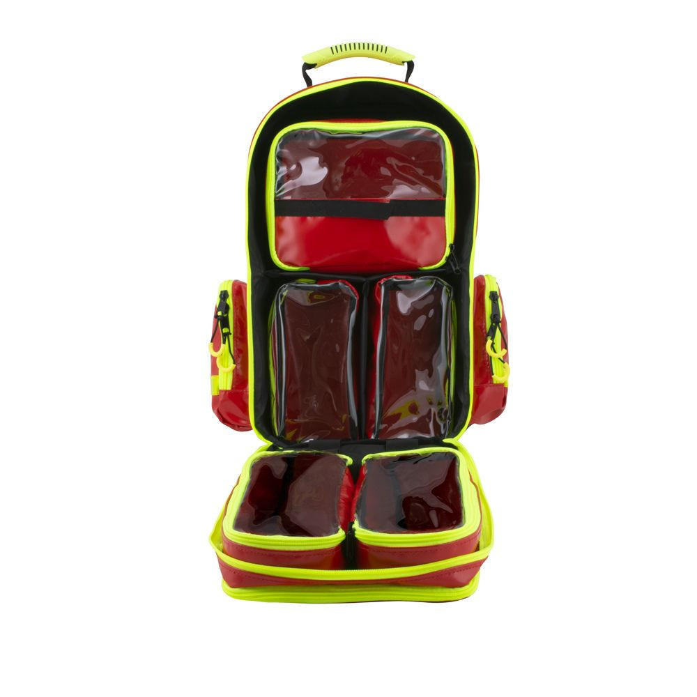 FAK5008 Aerocase Emergency Medical Backpack Red Large 44 Litre Wipe Clean PVC Empty