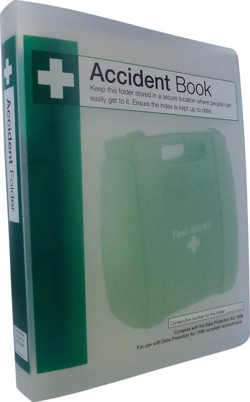 Zafety Accident Book Folder, A4