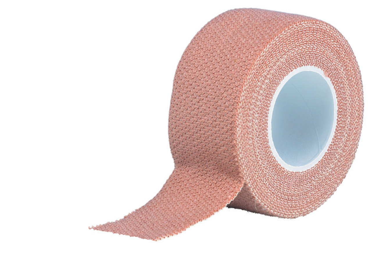 Zafety Fabric Strapping Tape Ideal for Fingers Tan 2.5cmx4.5m