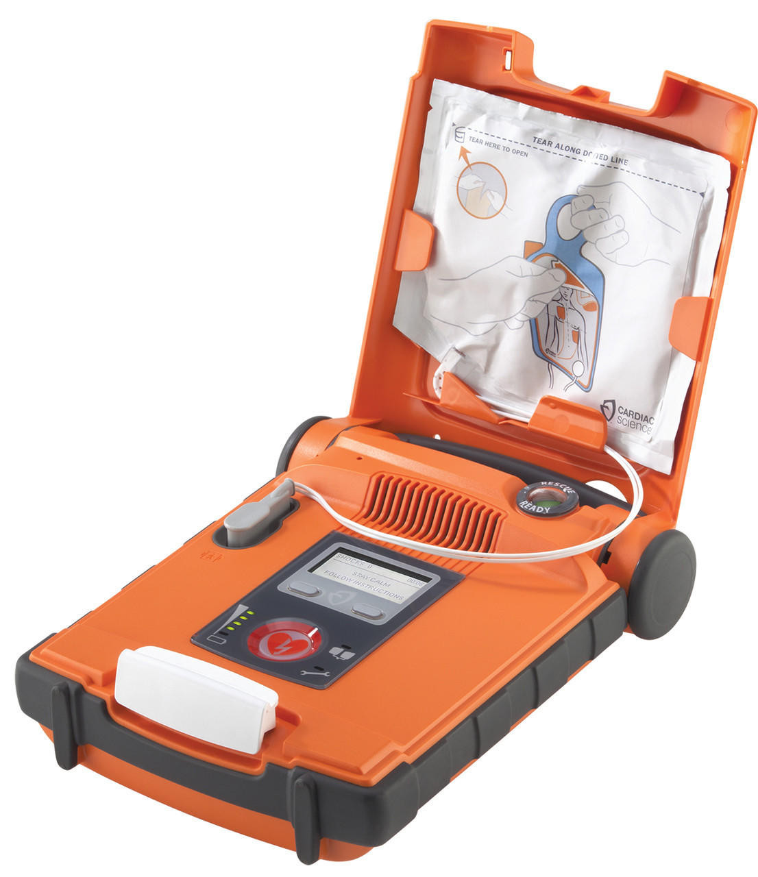 Cardiac Science Powerheart G5 Defibrillator AED Semi Auto With CPRD