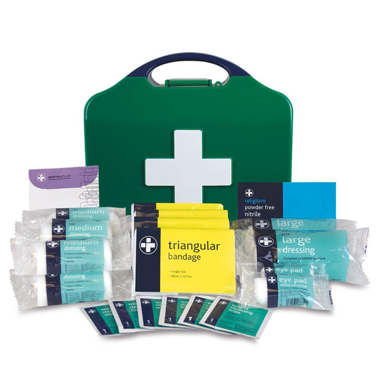 FAK1015 First Aid Kit for 1 to 10 People HSE Compliant | Aura  Reliance Medical 112
