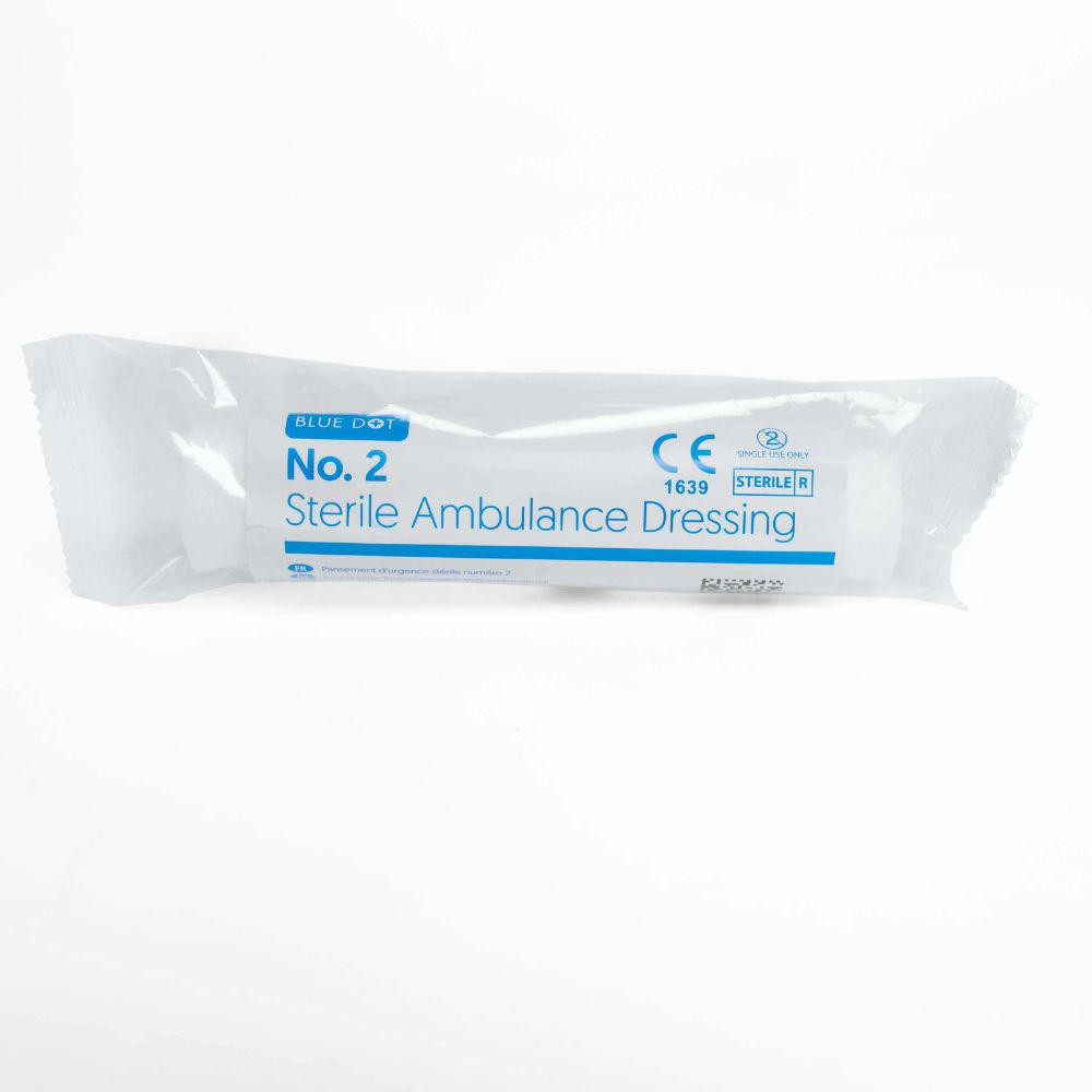 Blue Dot 20cm X 40cm Sterile Absorbent Dressing Pads (Box 16