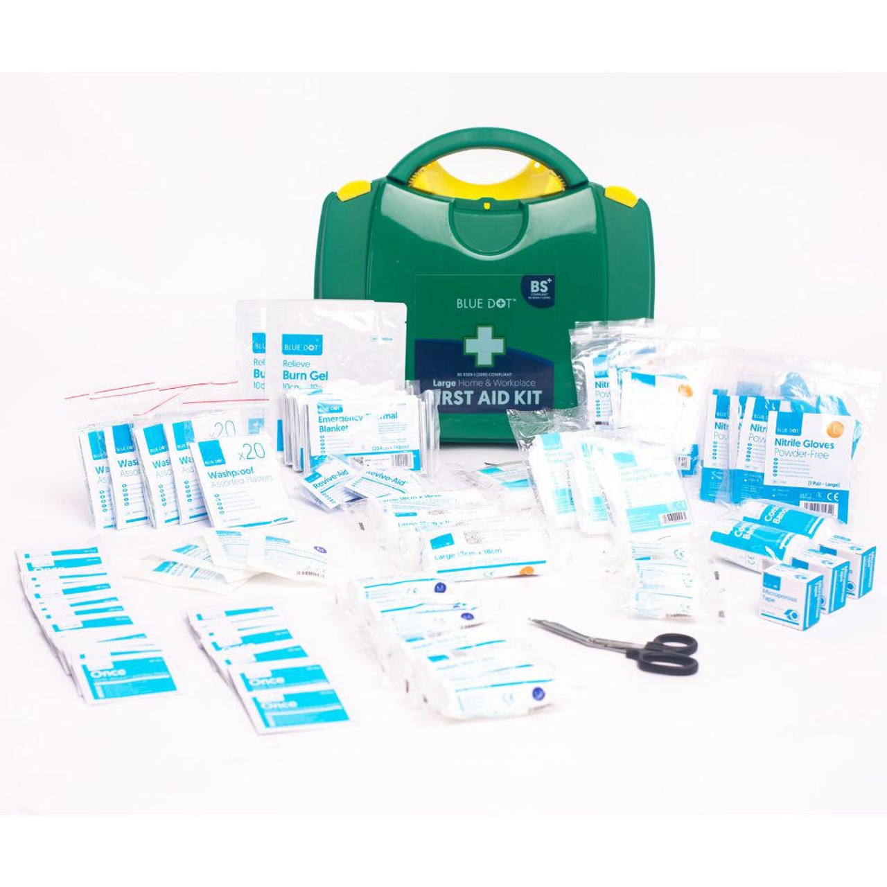 Premium First Aid Kit Workplace British Standard BS8599 Large 100 People Viola
