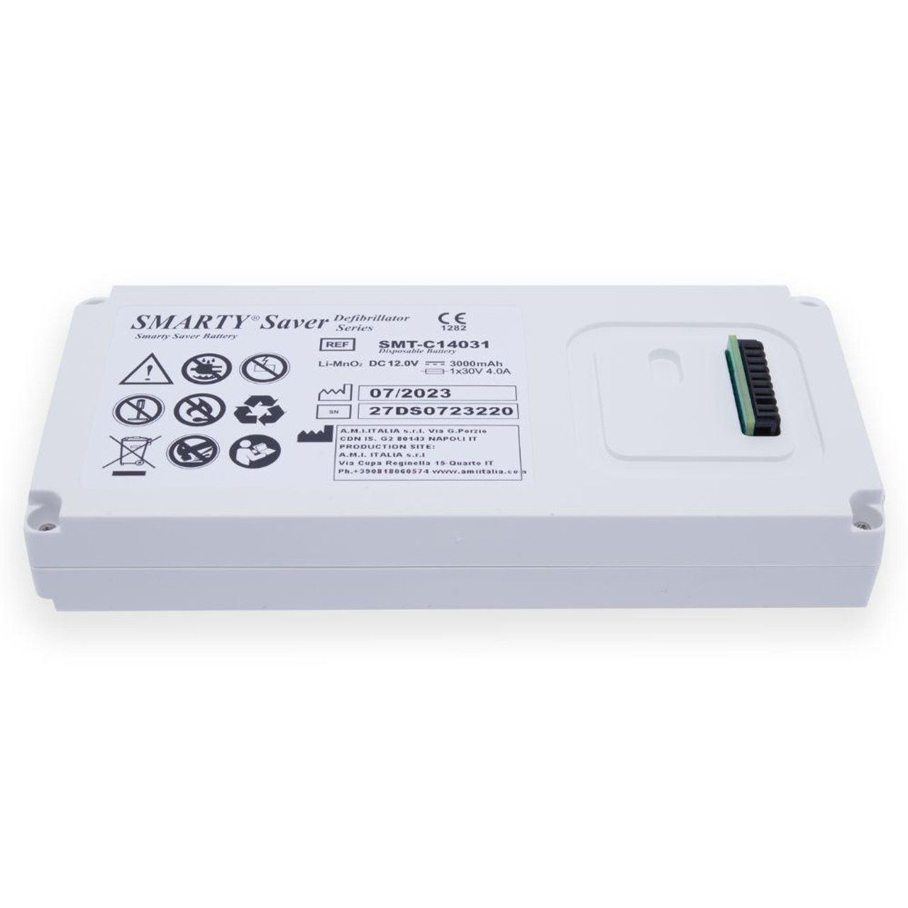FAQ3902 Replacement Battery For Smarty Saver Defibrillator   SMTC14031