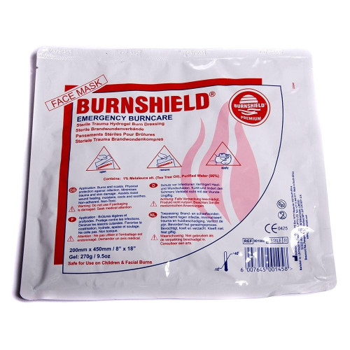 Burnshield Facemask Burn Dressing for Facial Burns Burnshield Facemask Burn Dressing for Facial Burns