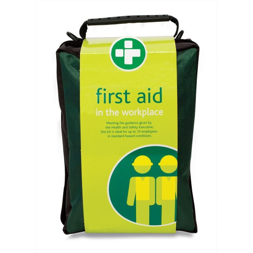 First Aid Kit Workplace 1 to 10 People HSE Compliant in Premium Zip Bag First Aid Kit Workplace 1 to 10 People HSE Compliant in Premium Zip Bag